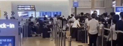 중국인 수십 명, 인천공항 차단선 밑으로 집단 돌진…한 달 5차례 반복된 ‘보따리상 새치기’가 한국 관문을 난장판으로 만들었다