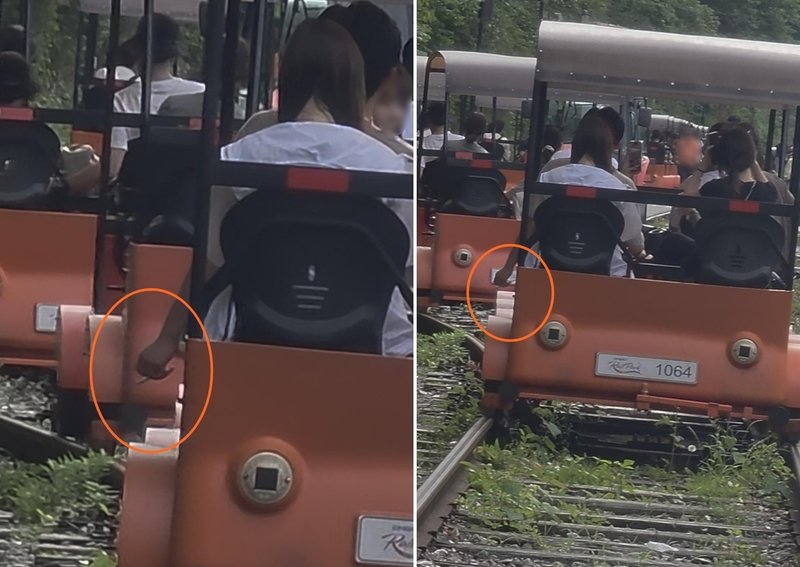 춘천 레일바이크서 ‘줄담배’ 눈살…“현장 중국인으로 가득차”