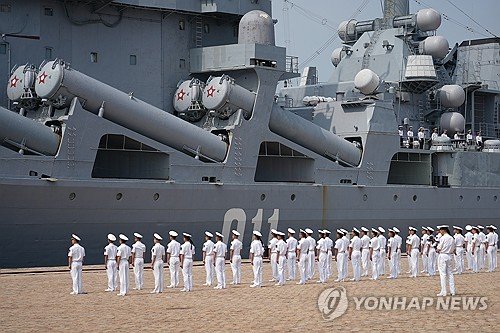 중러, 칭다오서 연합훈련 돌입…"실사격·미사일 요격 실시"
